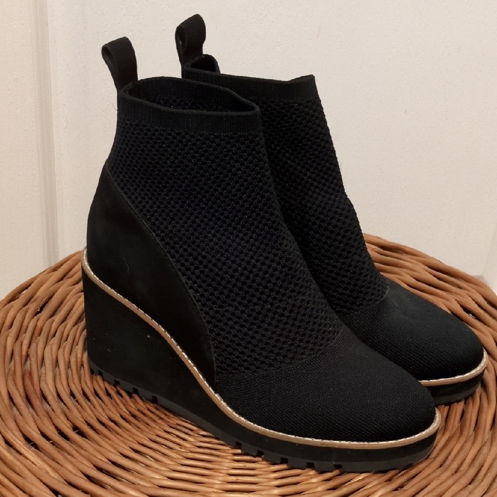 Eileen Fisher London Bootie Black Womens 8.5